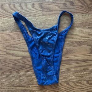 Blue One-Piece Swimsuit